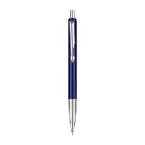 Parker Vector Standard Chrome Trim Ball Pen, Sleek Blue Ink, Perfect ...