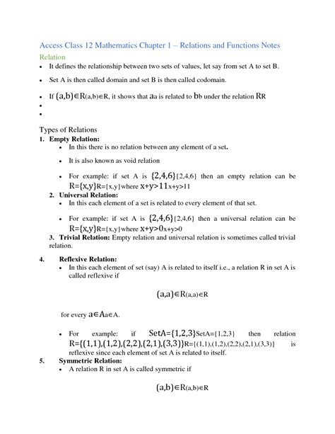 Image result for Class 12th Maths Chapter 1