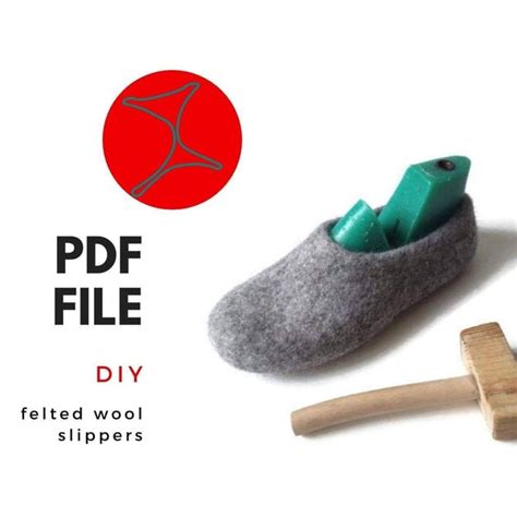 Felted Wool Slippers Pattern 的图像结果