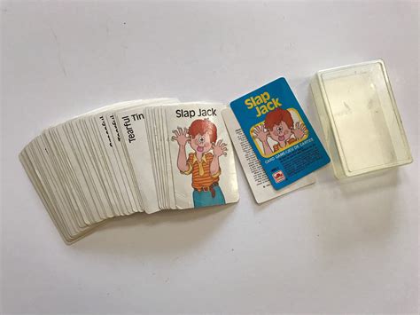 1988 Vintage Slap Jack Playing Cards Set Complete Set Kids | Etsy