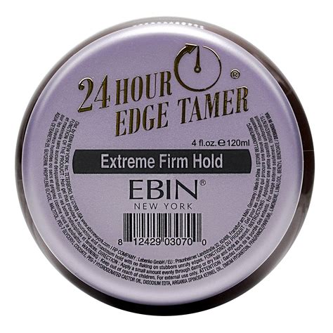 EBIN NEW YORK 24 Hour Edge Tamer - Extreme Firm Hold (4oz/ 120ml) - No ...