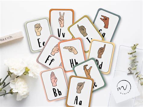 Image result for ASL Alphabet Printable