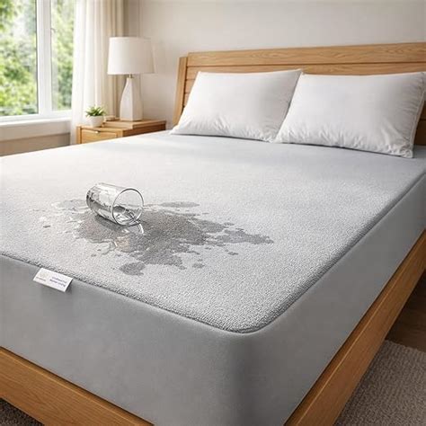 Buy MY ARMOR Waterproof Mattress Protector King Size, 78x72, 6.5x6 feet ...