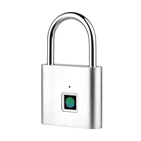 Buy Htovila Smart Fingerprint Padlock Rechargeable Keyless 10 ...