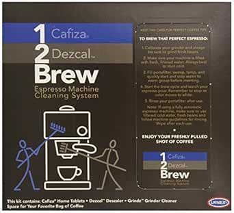 Urnex 1-2 Brew Home Espresso Machine Cleaning System : Amazon.in ...
