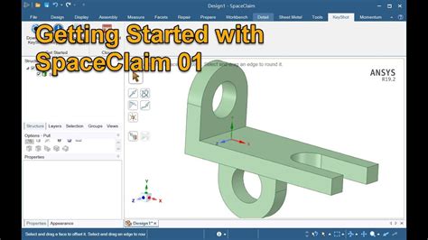 Image result for SpaceClaim Merging Shells