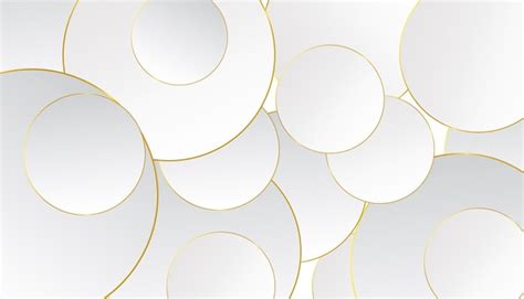 White circle background design with beautiful gradian | Premium Vector
