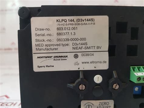 Sperry Marine D3V144S Rudder Angle Indicator Eltroma – Aeliya Marine Tech