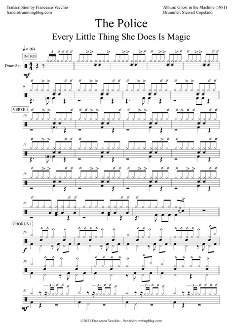 Stewart Copeland: The Police - Every Little Thing She Does Is Magic ...