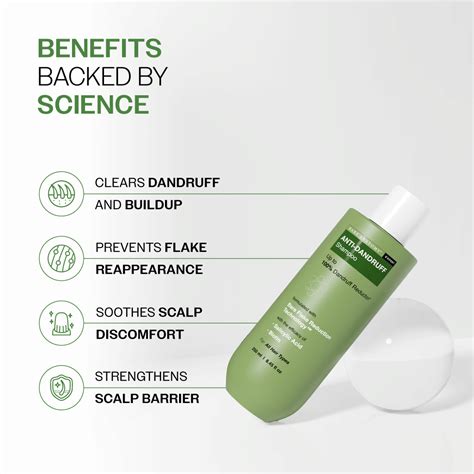 Anti Dandruff Shampoo for Dandruff & Itchy Scalp - Bare Anatomy – Innovist