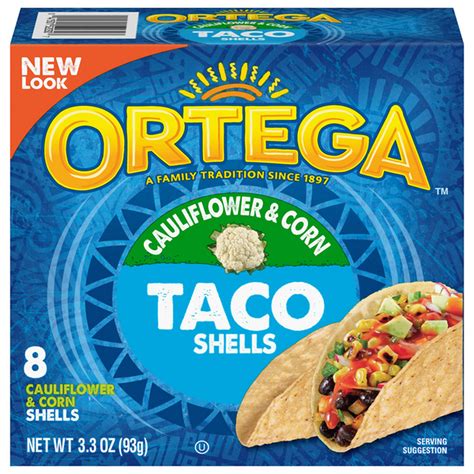 Ortega Taco Shells, Cauliflower & Corn (8 each) Delivery or Pickup Near ...