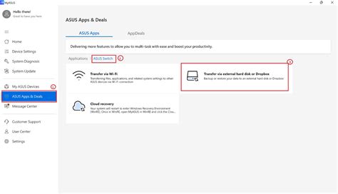 MyASUS - ASUS Switch | Official Support | ASUS India