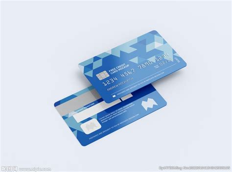 银行卡VI设计样机PSD模板 – PS样机网