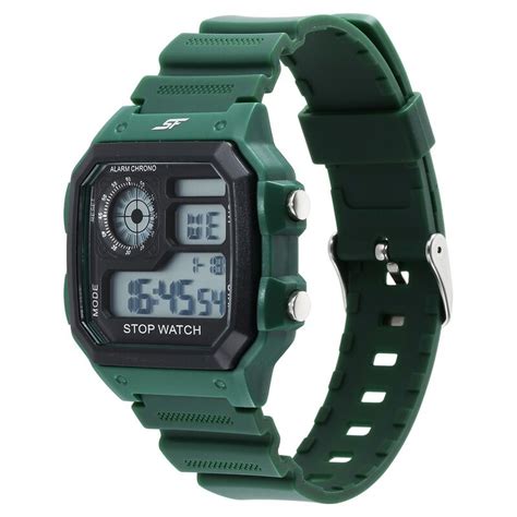 Buy Online SF Hexa Digital Dial Unisex Watch With Polyurethane Strap ...
