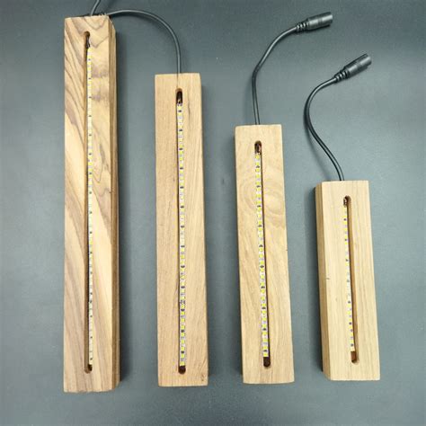 Arteria. Wooden LED Light Base