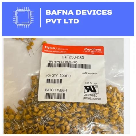 Fuse - PPTC RESETTABLE FUSE TRF250-120 Trader - Wholesaler ...