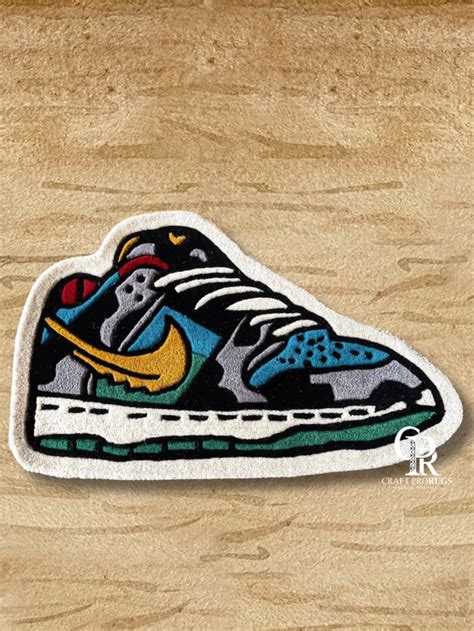 Sneaker Shape Rugs Online | Craft ProRugs