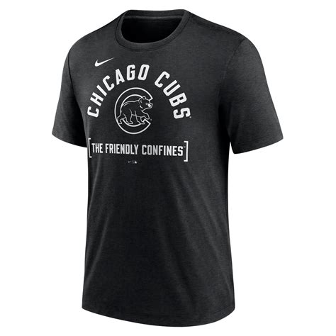 Chicago Cubs Nike Black/White 'The Friendly Confines' T-Shirt – Clark ...