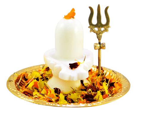 Buy Amazing India Online Shaligram White Shiva Ling Lingam Statue Hindu ...