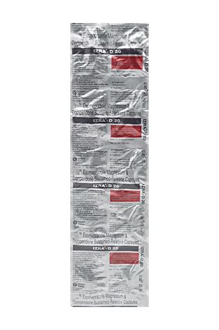 Izra D 30/20 MG | Order Izra D 30/20 MG Capsule Sr Online at Truemeds
