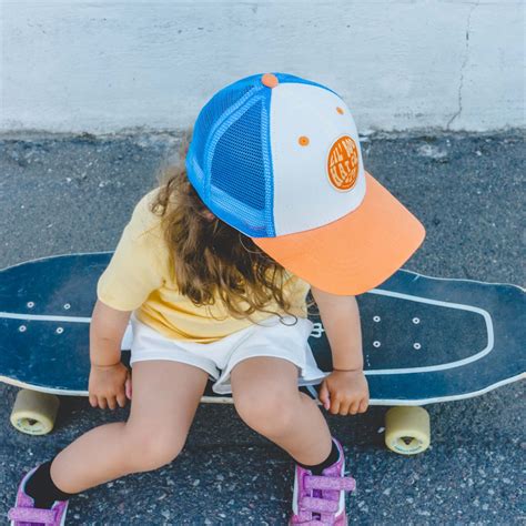 Lil Boo - Lil' Boo Trucker Cap - Blue/Red/White | Mio Meraki