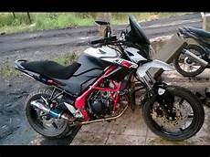 Modifikasi Cb150r Menjadi Trail by Cah Gagah Modifikasi Motor Honda Cb150r Supermoto Modifikasi Cb150r Menjadi Trail
