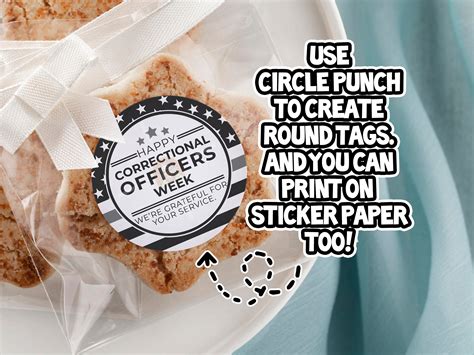 Correctional Officers Week Gift Tags Printable, Correctional Officer ...