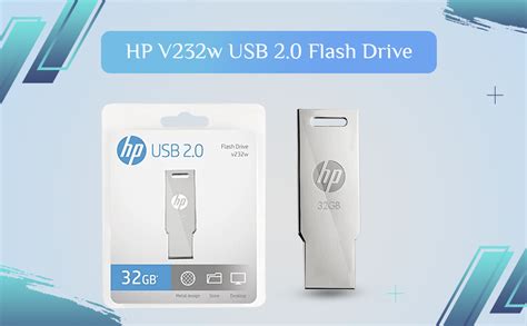 HP V232w 32GB USB2.0 Pen Drive (Silver) : Amazon.in: Electronics