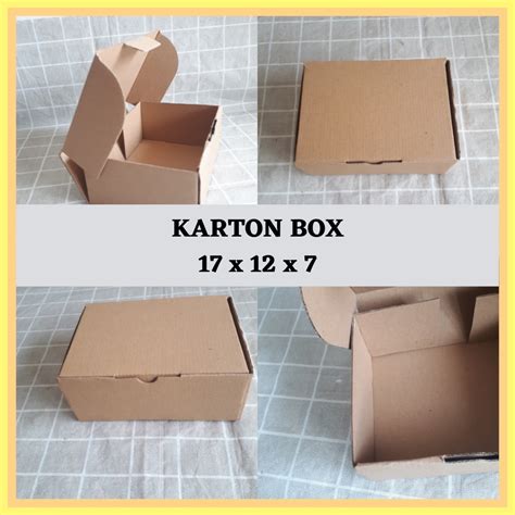 Jual DUS DIE CUT | KARTON BOX PIZZA UKURAN 17 x 12 x 7 cm | Shopee ...