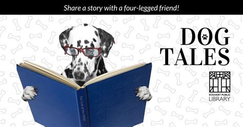 Dog Tales, Eckhart Public Library, Auburn, 8 April
