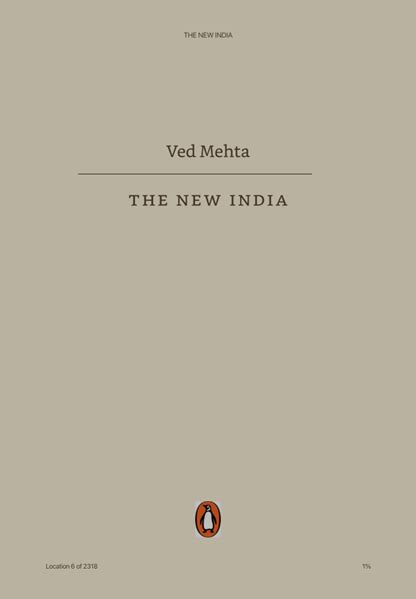 The Blind Seer's India THE NEW INDIAN - the blind seers india - New Indian