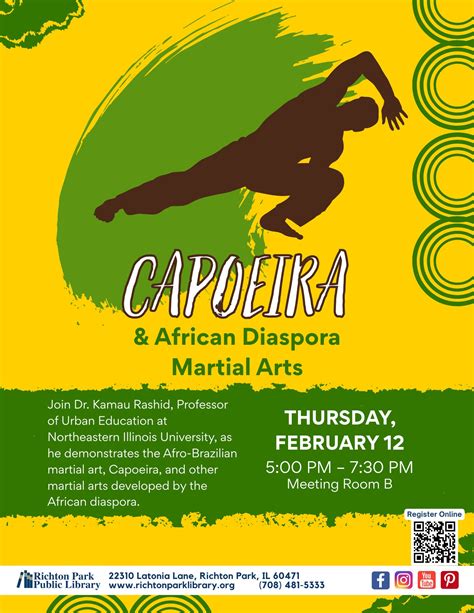 Feb 12 | Capoeira & African Diaspora Martial Arts (Registration ...