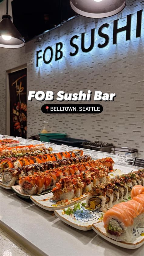 FOB SUSHI BAR (@fobsushibar) • Instagram photos and videos
