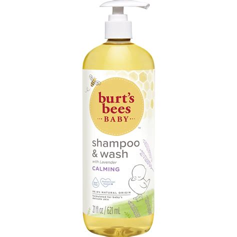 Amazon.com: Burt's Bees Baby Shampoo & Wash , Calming with Lavender ...