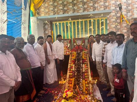 Koppula Mahesh Reddy : అయ్యప్ప స్వామి పడిపూజ కార్యక్రమంలో మాజీ ...