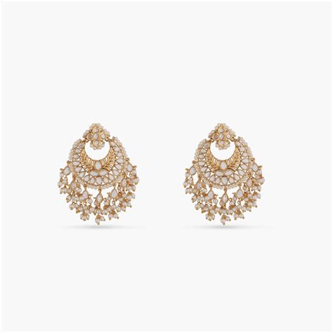 Buy Regal Antique Chandbali Earrings | Tarinika - Tarinika India