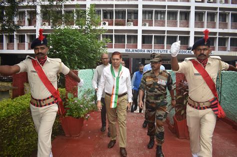 Celebration of 78th Independence Day in Rajendra Institute of Medical ...