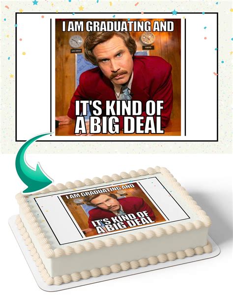 Anchorman The Legend of Ron Burgundy Graduation Congratulations You Did ...