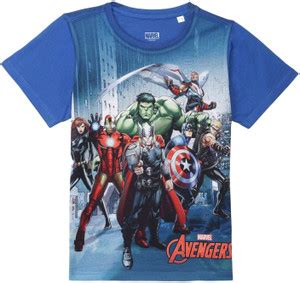 Flipkart.com | Marvel by Wear Your Mind Boys Graphic Print Polycotton ...