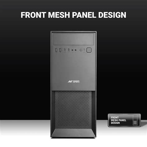 Ant Esports Si25 Value Series Mid-Tower Computer Case/Gaming Cabinet ...