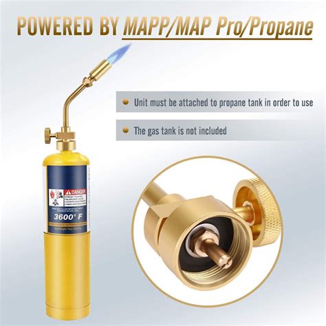 Buy Full Brass Pencil Flame Gas Welding Torch Head Soldering For MAPP ...