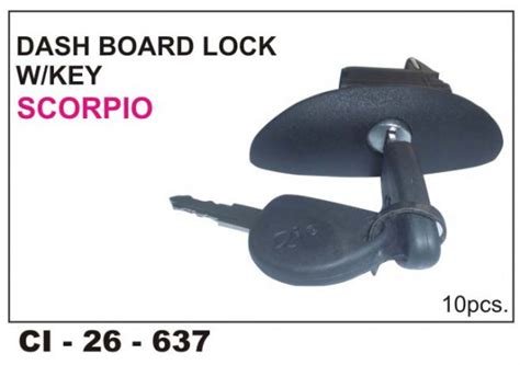 Car International Dash Board Lock W/Key Scorpio CI-637 for Mahindra ...