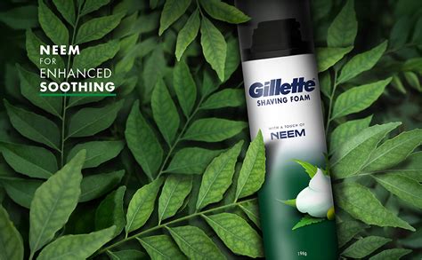 Gillette Pre Shave foam | Neem | 196 gm : Amazon.in: Health & Personal Care