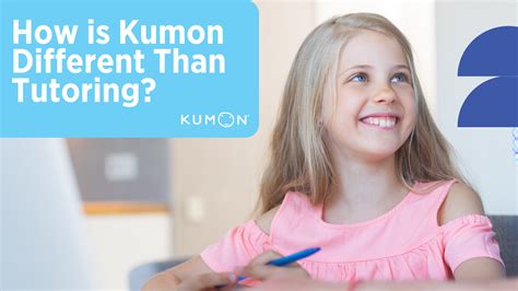 How Kumon Is Different Than Tutoring - Student Resources