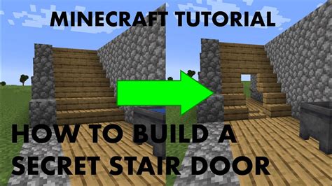 Image result for Minecraft Secret Stairs Tutorial