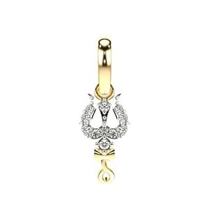 VALANOVA Hallmarked 14K Yellow Gold & Certified Lab Grown Diamond 0 ...