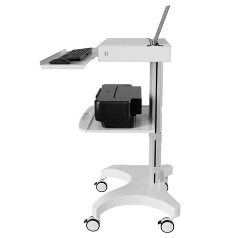Medical laptop Cart I Healthcare laptop Trolley - Rife Technologies