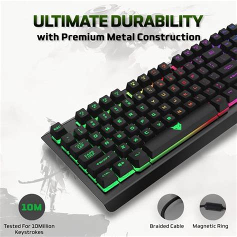 EVOFOX Warhammer Floating Keycaps, 19 Anti Ghosting Keys and LED ...