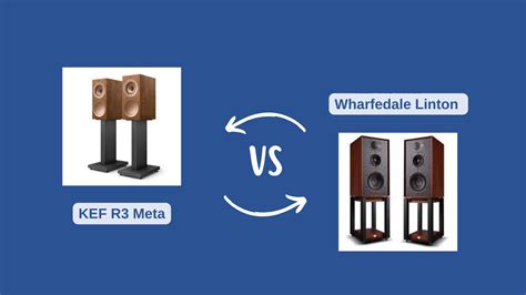 Wharfedale Linton vs. KEF R3 Meta: A Battle of Heritage and Innovation ...
