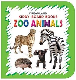 Kiddy Board Book - Zoo Animals eBook : Dreamland Publications: Amazon ...